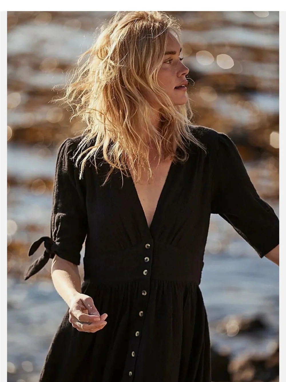 Free People Love of My Life Midi Dress - Picture 14 of 14